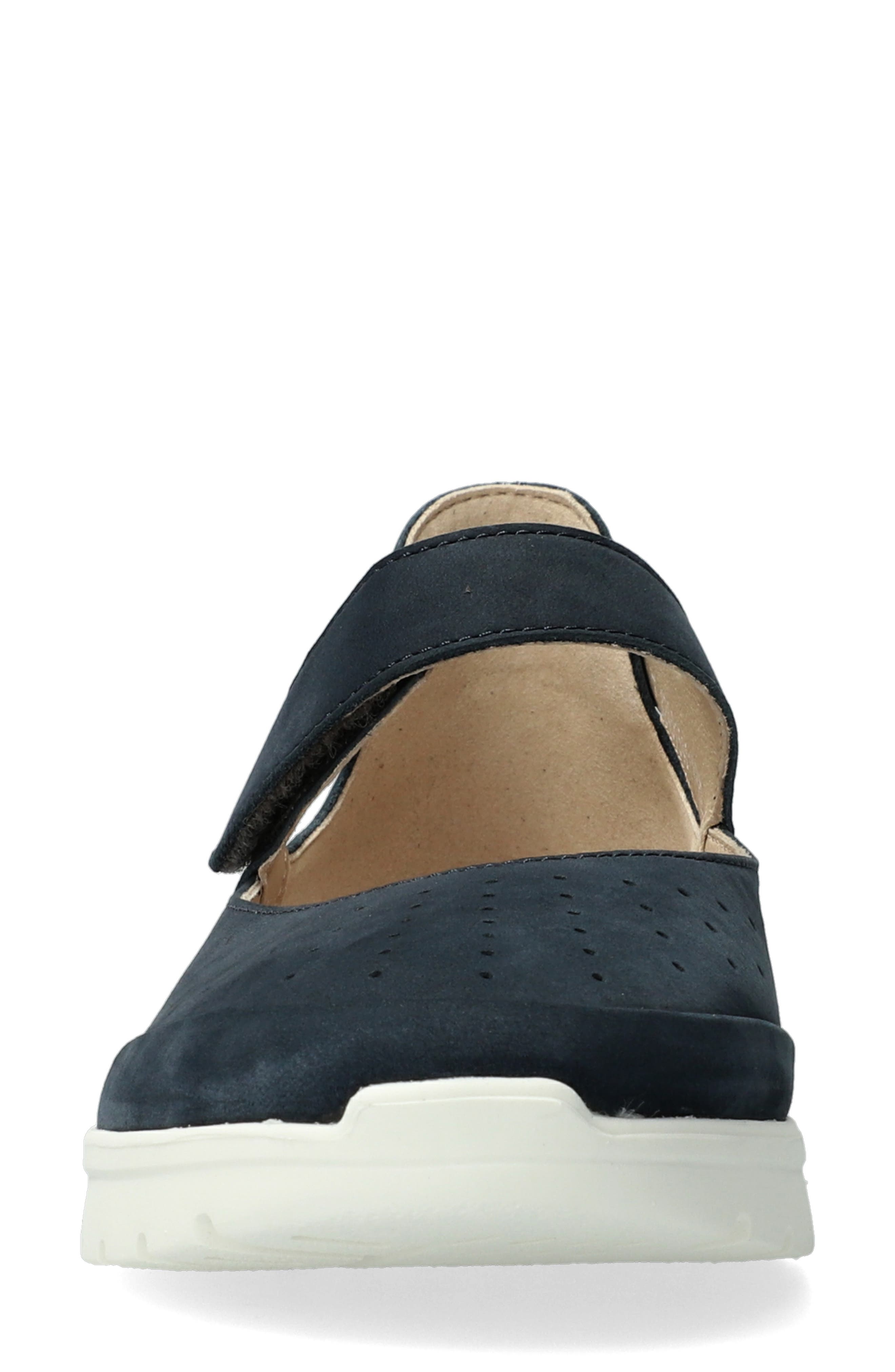 Marsia Mary Jane Flat, Alternate, color, JEANS BLUE BUCKSOFT