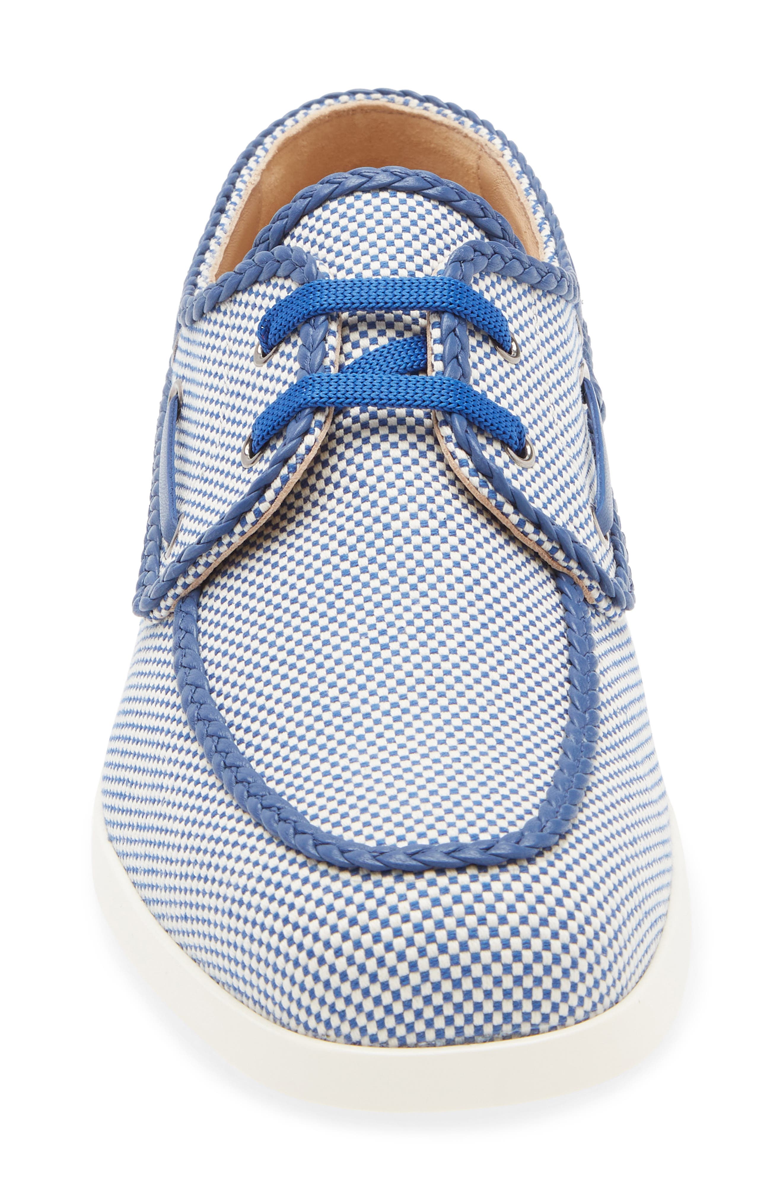 Valentino Garavani Palm Avenue Boat Shoe, Alternate, color, Multicolor/ Baltique