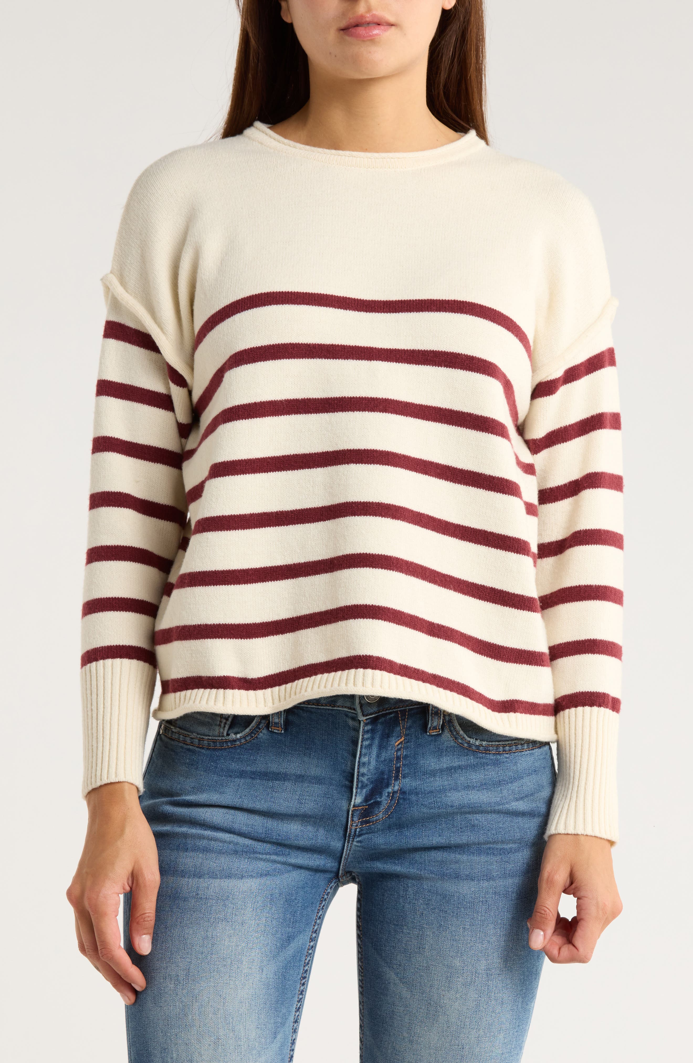 Vigoss Stripe Knit Sweater