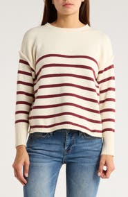 Vigoss Stripe Knit Sweater