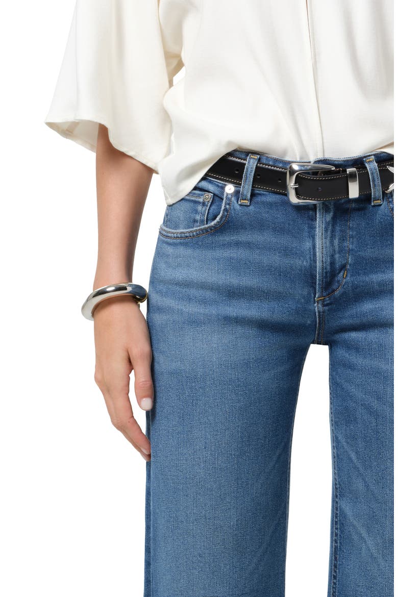 Nora Low Waist Wide Leg Jeans, Alternate, color, BENSON