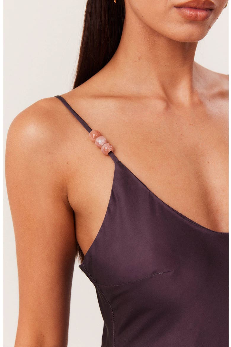 Amaya Ombré Satin Slipdress, Alternate, color, PLUM OMBRE
