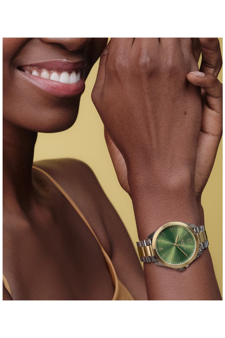 Chiswick Bracelet Watch, 36mm, Alternate, color, GREEN