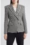 selected Monochrome Houndstooth