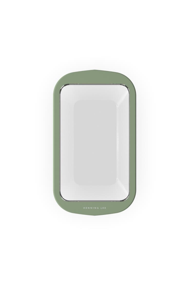Look and Cook Clear Silicone Loaf Pan, Moss, Alternate, color, Moss