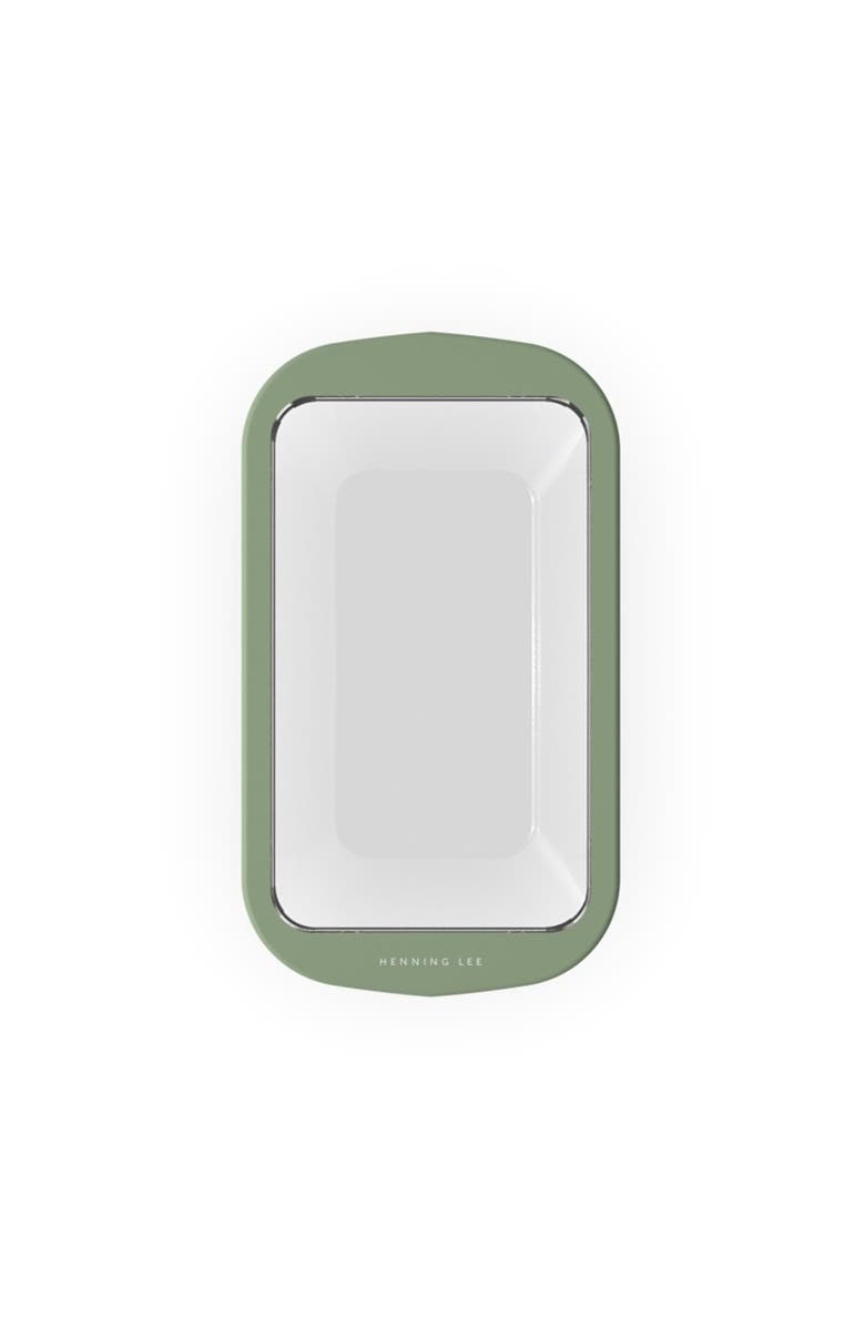 Henning Lee Look and Cook Clear Silicone Loaf Pan, Moss, Alternate, color, Moss
