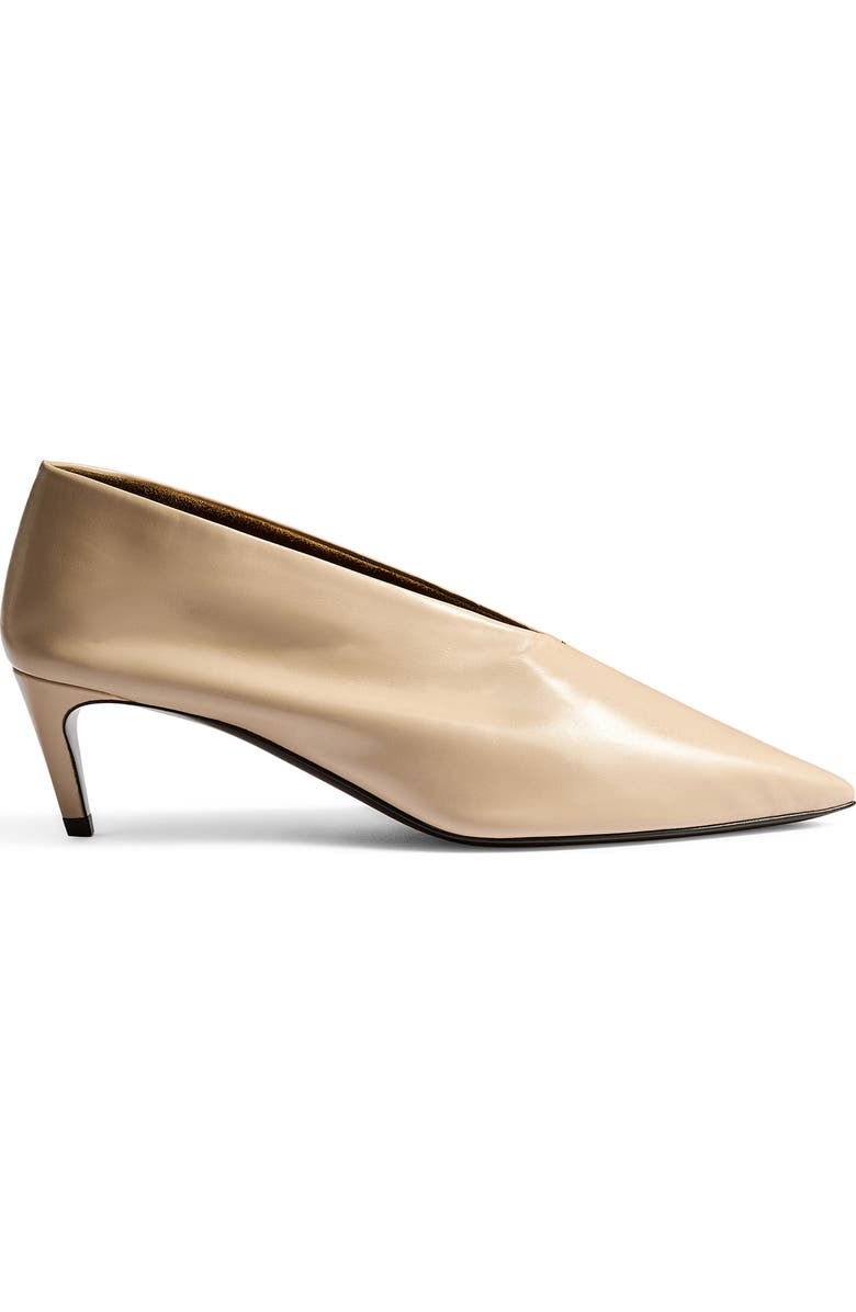Khaite Miriam Pointed Toe Pump, Alternate, color, Beige