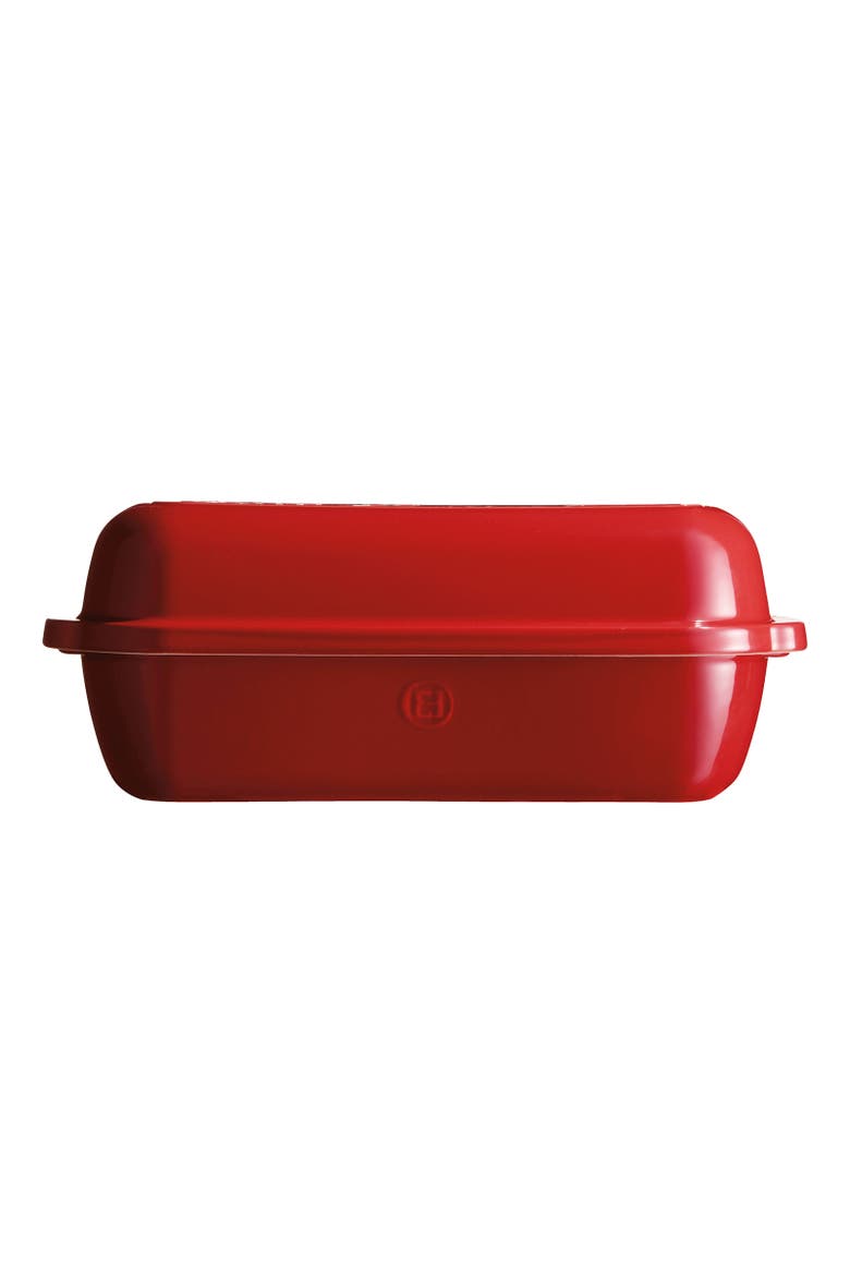 Italian Bread Loaf Baker, Alternate, color, Burgundy