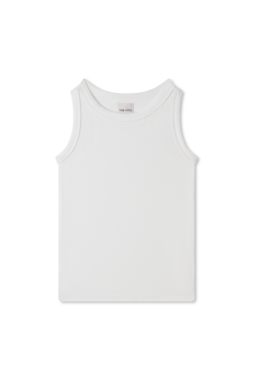 Vir Vita Lucia Tank In White
