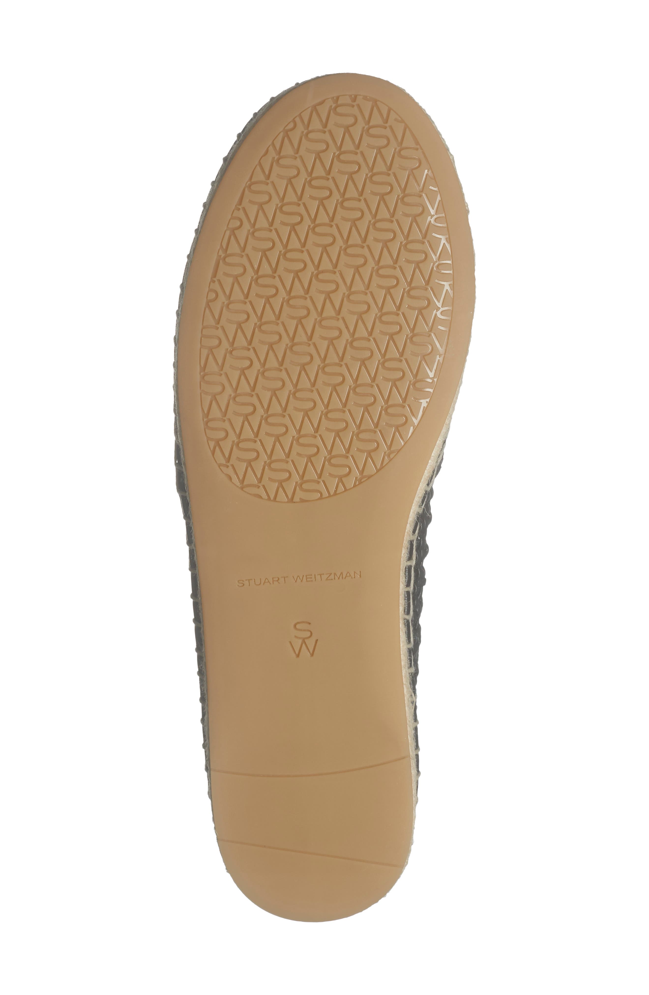 Stuart Weitzman Freya Espadrille, Alternate, color, Black