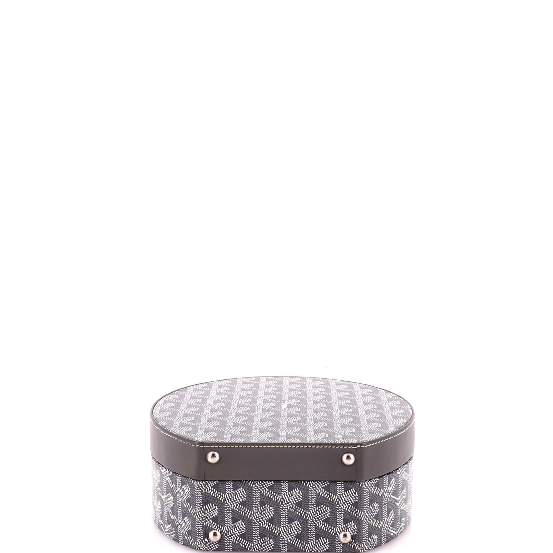 Alto Hatbox Bag Coated Canvas, Alternate, color, Grey