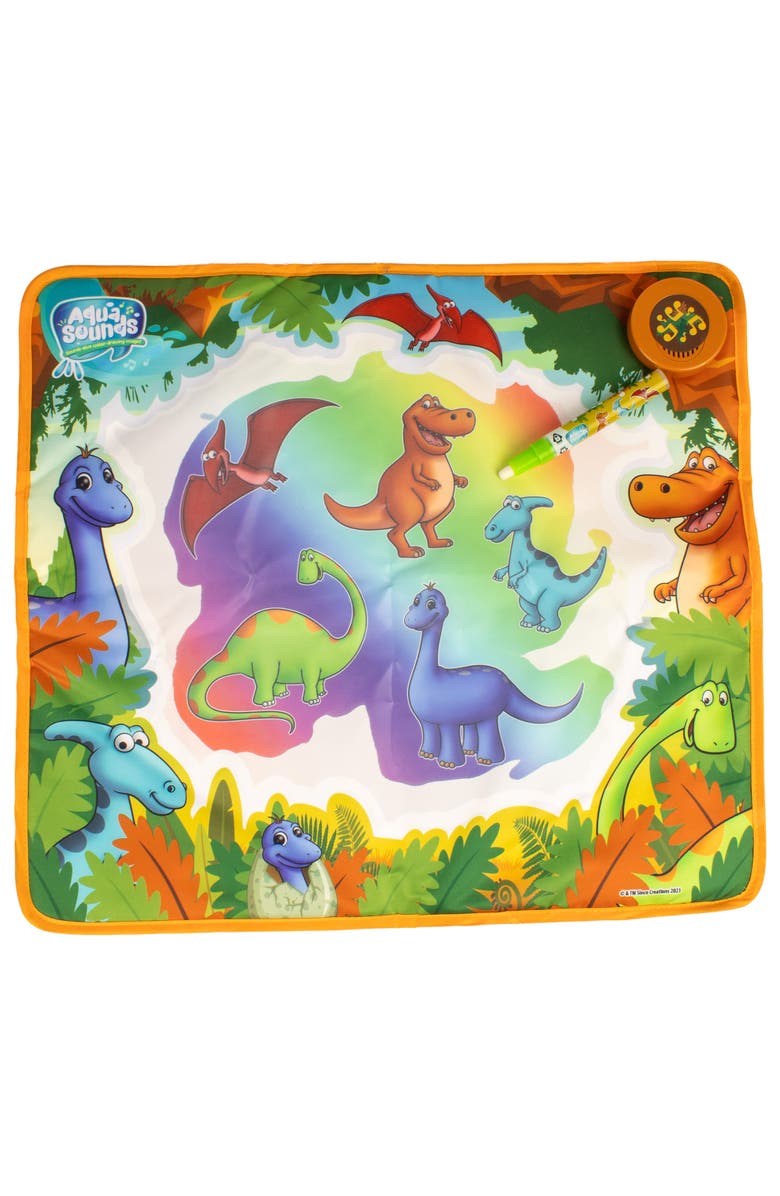 Sinco Aqua Sounds Magic Mat Dinosaur Adventure Water Drawing, Ages 2+, Alternate, color, Multicolored