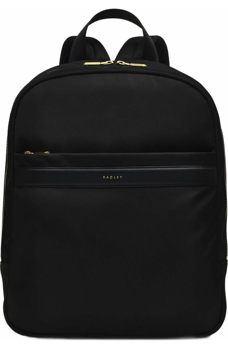 Radley Holland Park Medium Ziptop Backpack, Main, color, Black