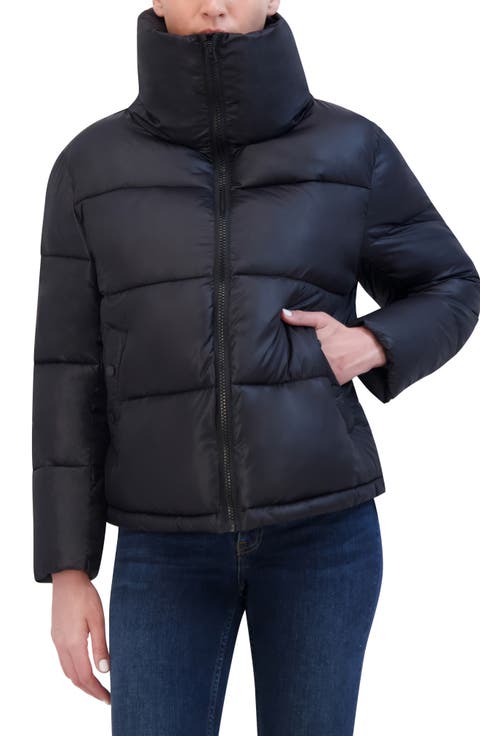 Ultra Lightweight Stand Collar Puffer Jacket