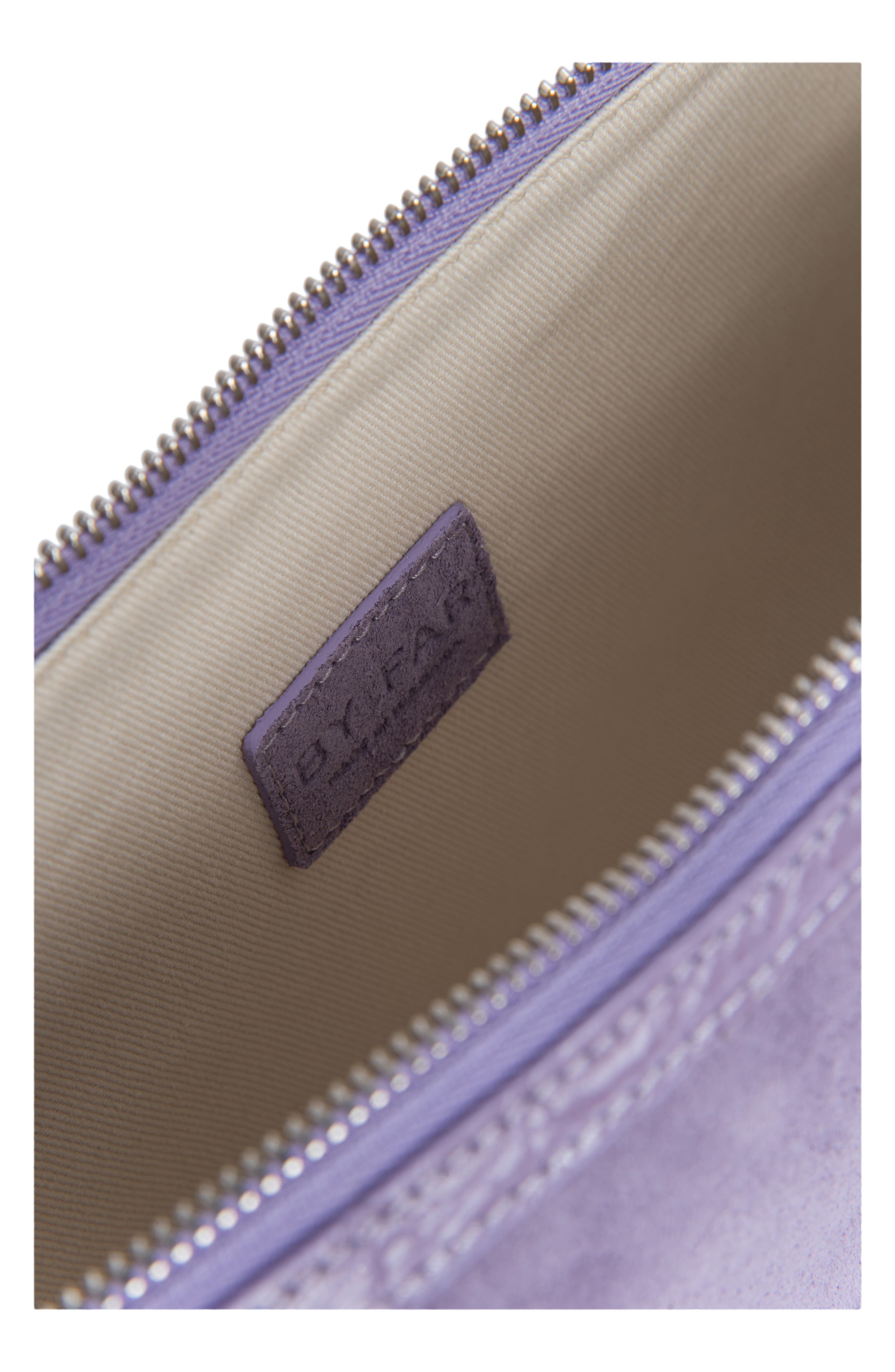 By Far Gib Suede Shoulder Bag, Alternate, color, 