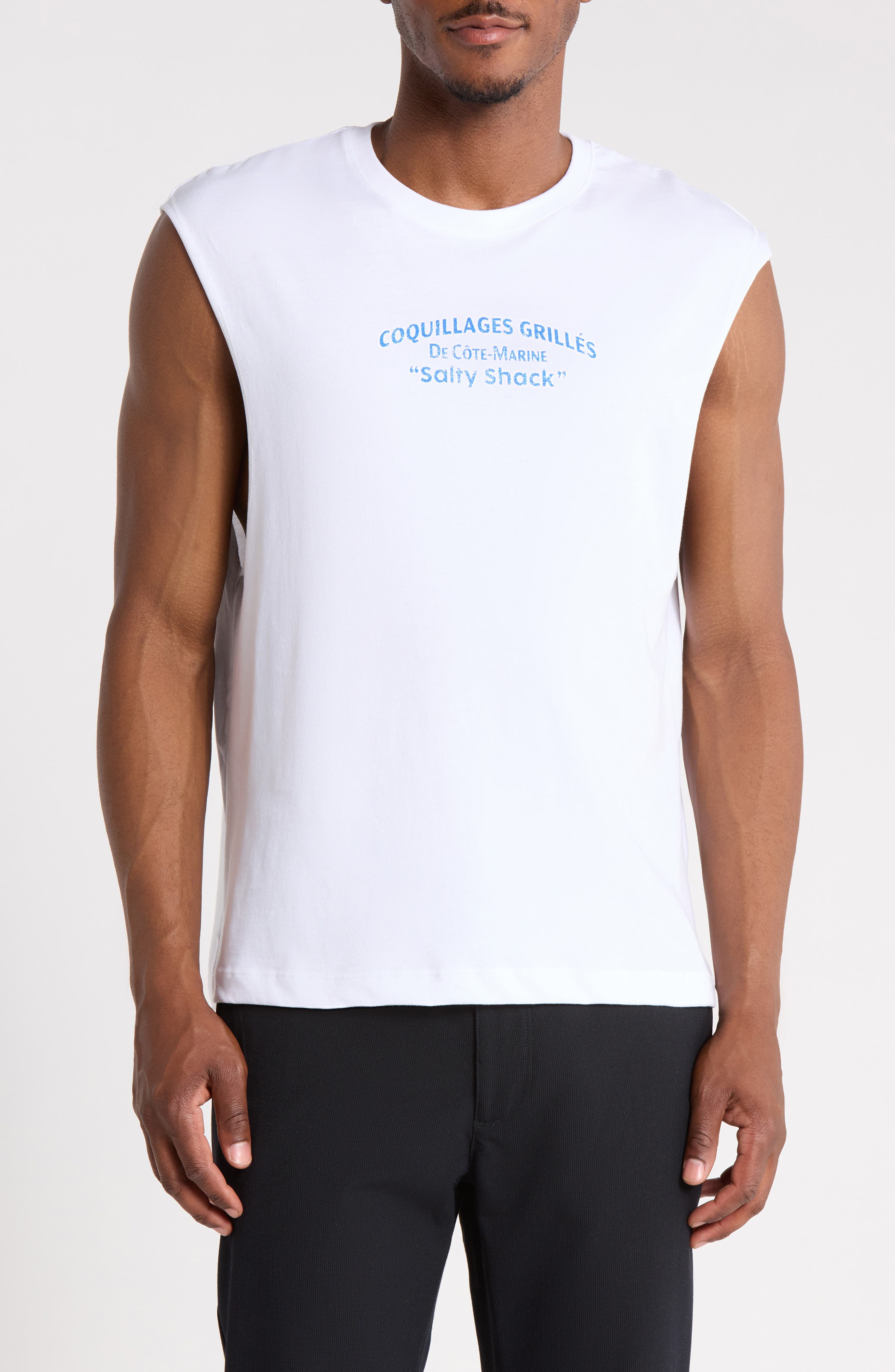 Coastal Graphic Muscle Tank