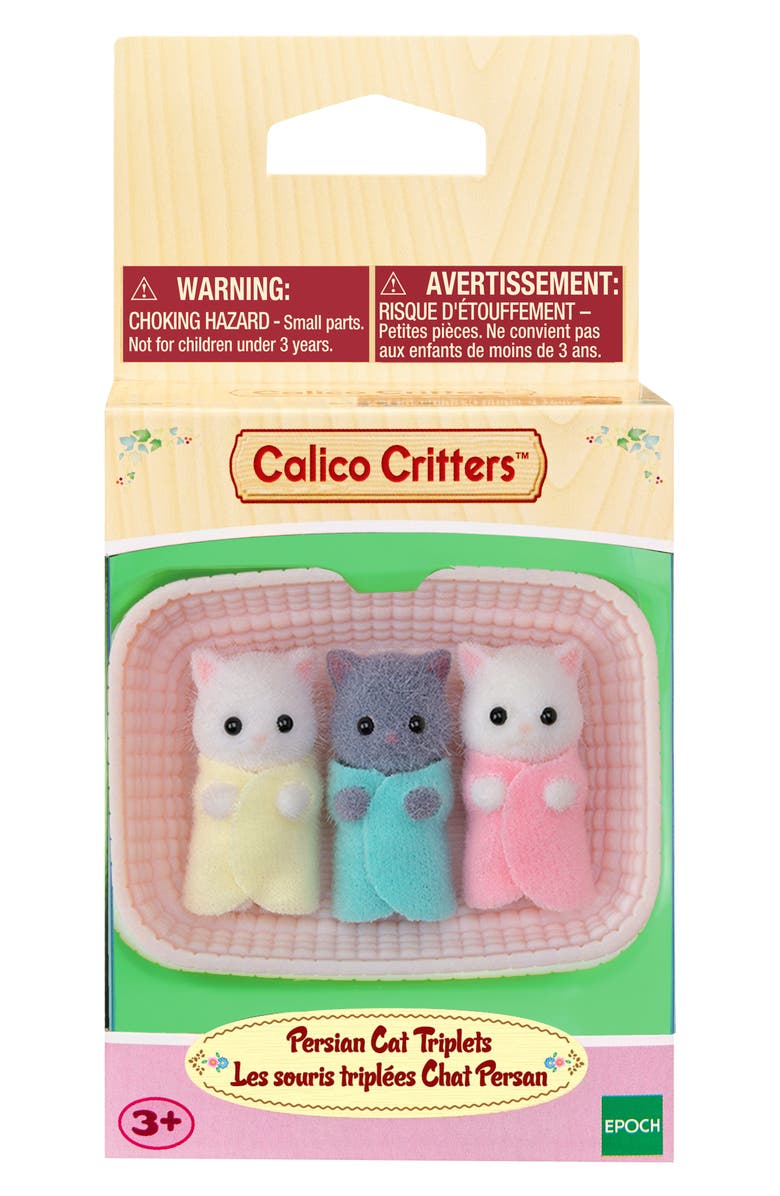 Calico Critters Persian Cat Triplets, Alternate, color,