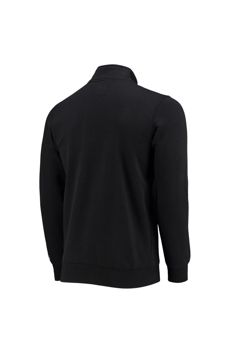 STARTER Men's Starter Black Jacksonville Jaguars Heisman Quarter-Zip Jacket, Alternate, color, Black