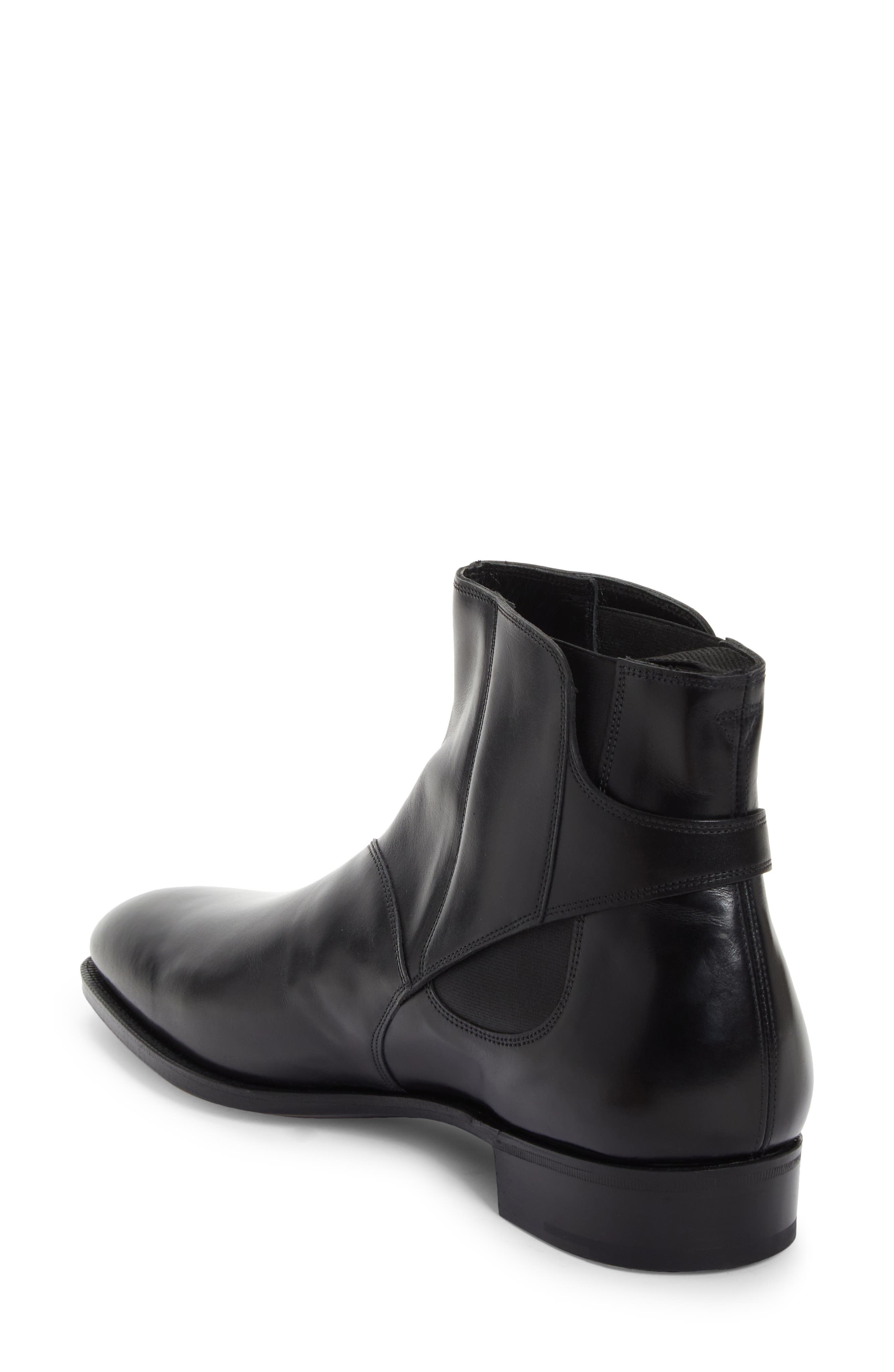 John Lobb Masons Boot, Alternate, color, Black