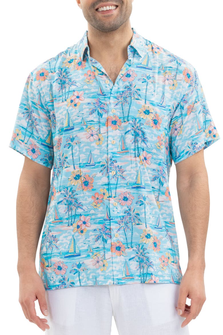 The BVIs - Short Sleeve Shirt, Main, color, Light Blue