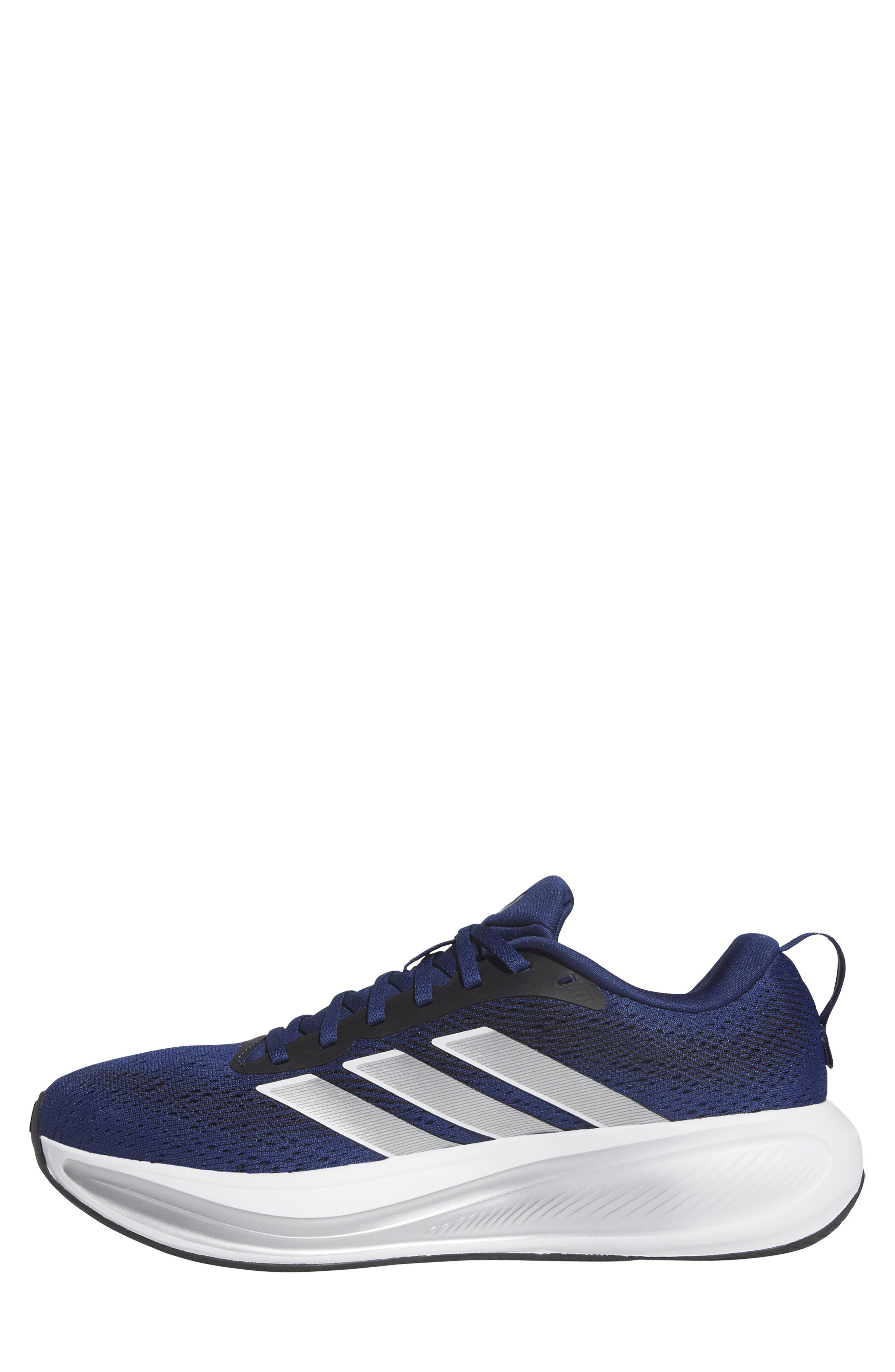 adidas Response Pace Running Shoe, Alternate, color, Dark Blue/ Matte Silver/ Black