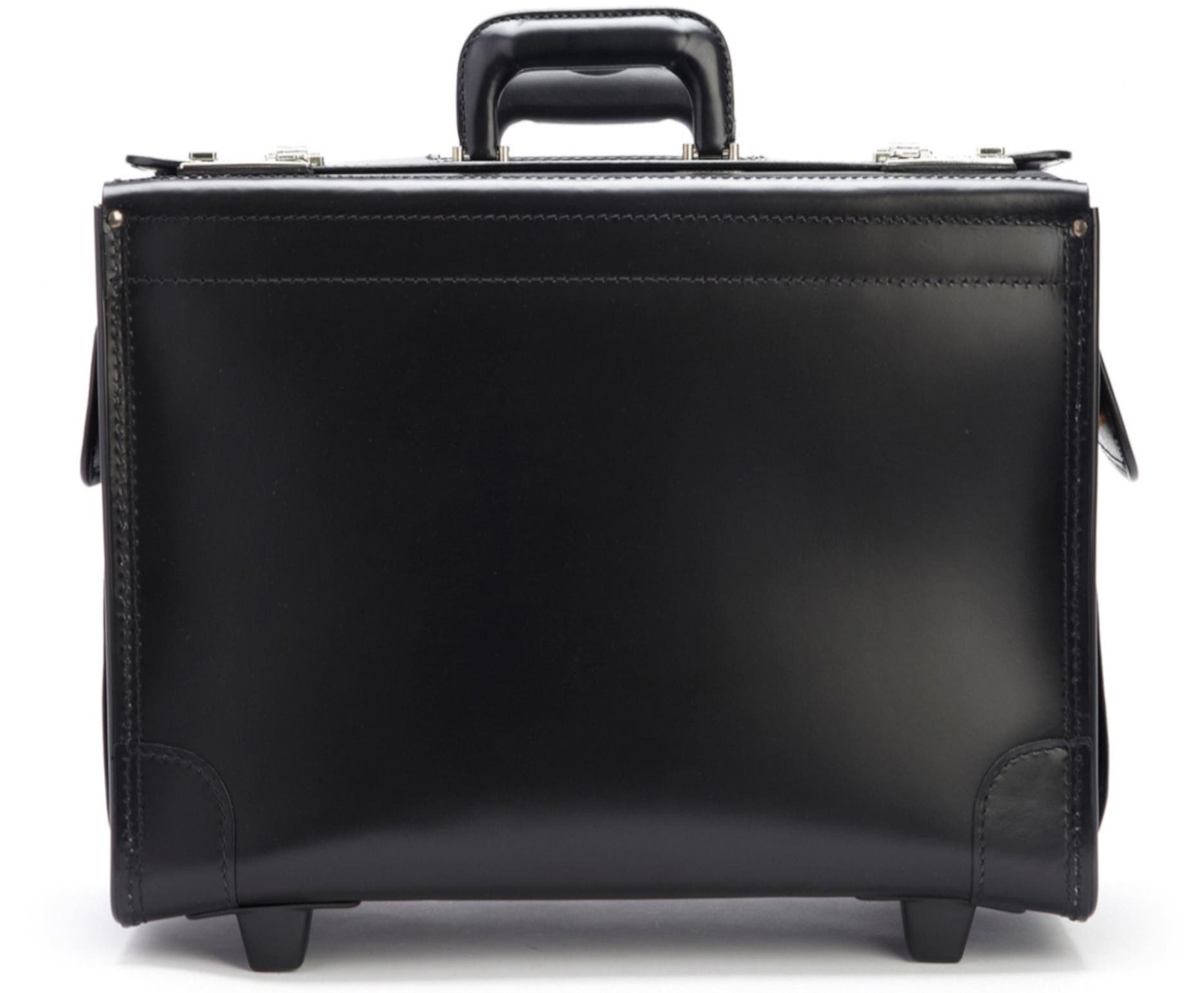 Litigator Leather Wheeled Catalog Case, Alternate, color, 20"