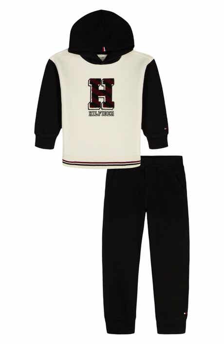 Tommy Hilfiger Embroidered Logo Fleece Hoodie & Joggers Set