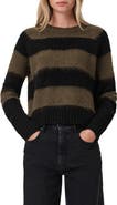 AllSaints Lou Brushed Stripe Sweater