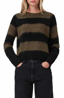 AllSaints Lou Brushed Stripe Sweater