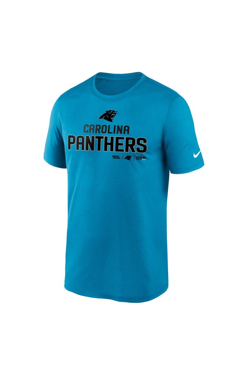 Nike Men's Nike Blue Carolina Panthers Legend Community Performance T-Shirt, Alternate, color, Blue