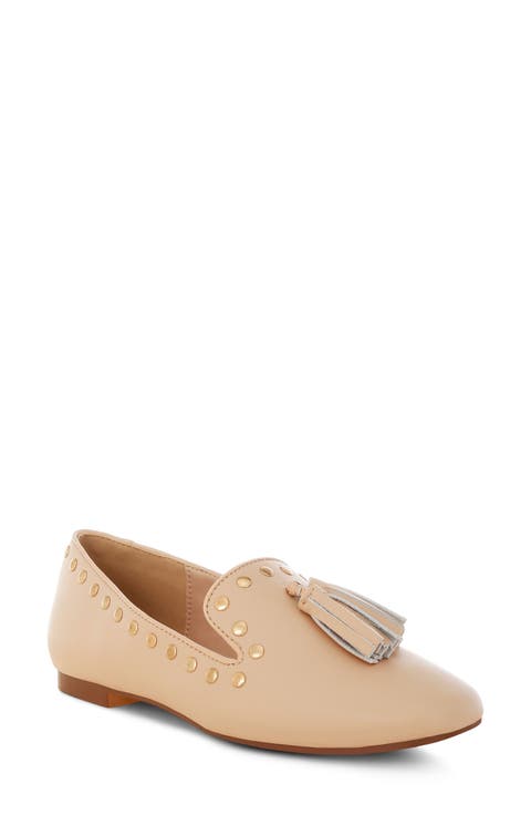 Philoha Studded Tassel Loafer (Women)