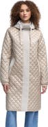 Pajar Peridot Diamond Quilted Longline Shacket