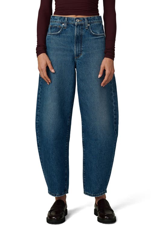 Joe's Jeans The Billie High Rise Barrel Jeans In Ephemeral In Multi