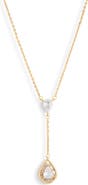 NORDSTROM RACK CZ Pendant Y-Drop Necklace