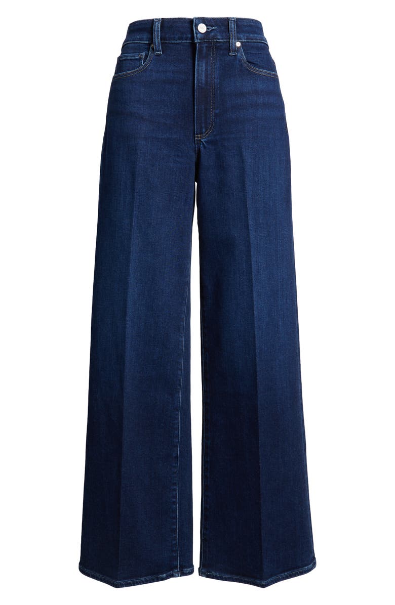 PAIGE Anessa High Waist Wide Leg Jeans, Alternate, color,