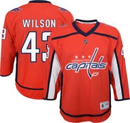 Outerstuff Youth Tom Wilson Red Washington Capitals Home Replica Player Jersey