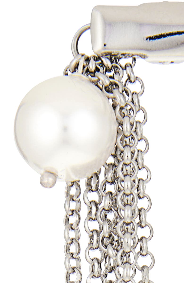 Justine Clenquet Nicole Hair Clip, Alternate, color, Palladium