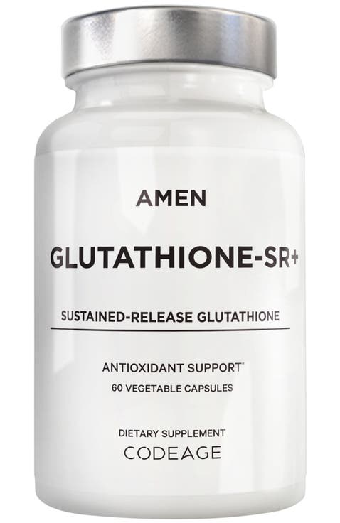 Amen Glutathione-SR+ Reduced L-Glutathione Supplement