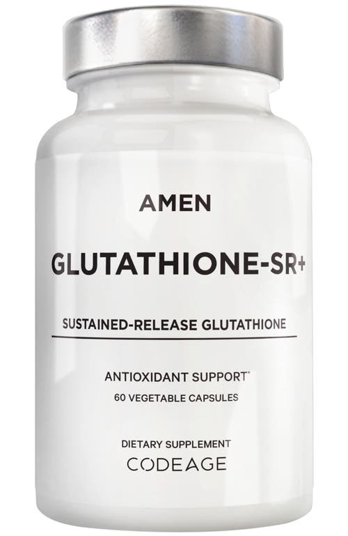 Codeage Amen Glutathione-SR+ Reduced L-Glutathione Supplement in White  product