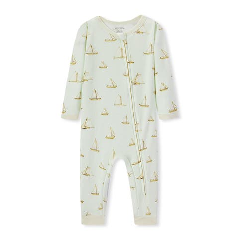 Organic Cotton Zipper Pajama (Baby)