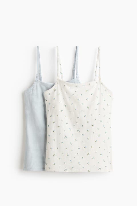 Mama 2-pack Nursing Strappy Tops