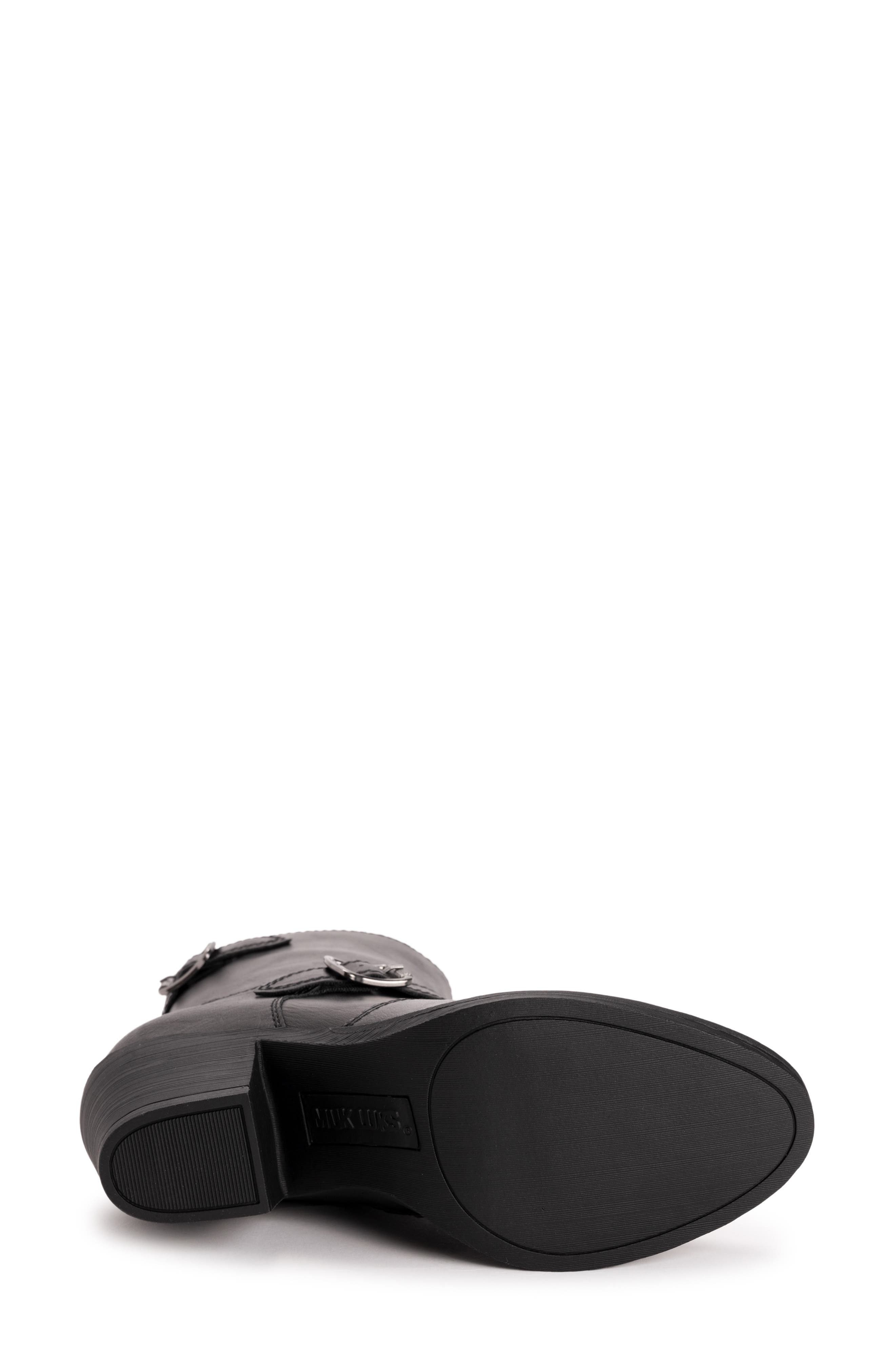 MUK LUKS Yellowstone Yeats Bootie, Alternate, color, Black