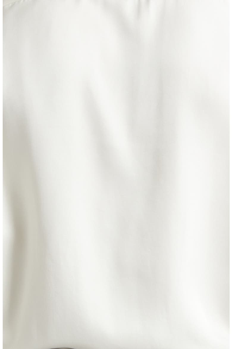 Classic Fit Enzymed Fluid Silk Twill Button-Up Shirt, Alternate, color, CHALK