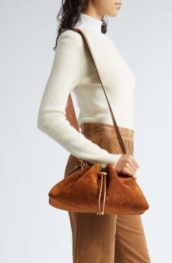 Cinch M Leather Bucket Bag