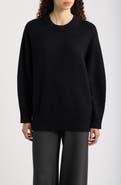 Eileen Fisher Organic Cotton & Recycled Cashmere Crewneck Sweater