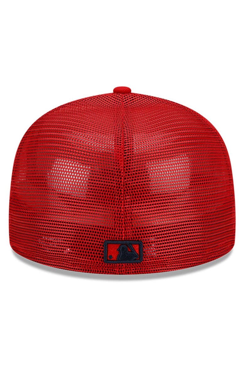 New Era Men's New Era  Red Washington Nationals 2023 Batting Practice 59FIFTY Fitted Hat, Alternate, color, 