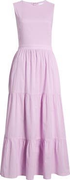 SUGARLIPS Jiie Tiered Maxi Dress