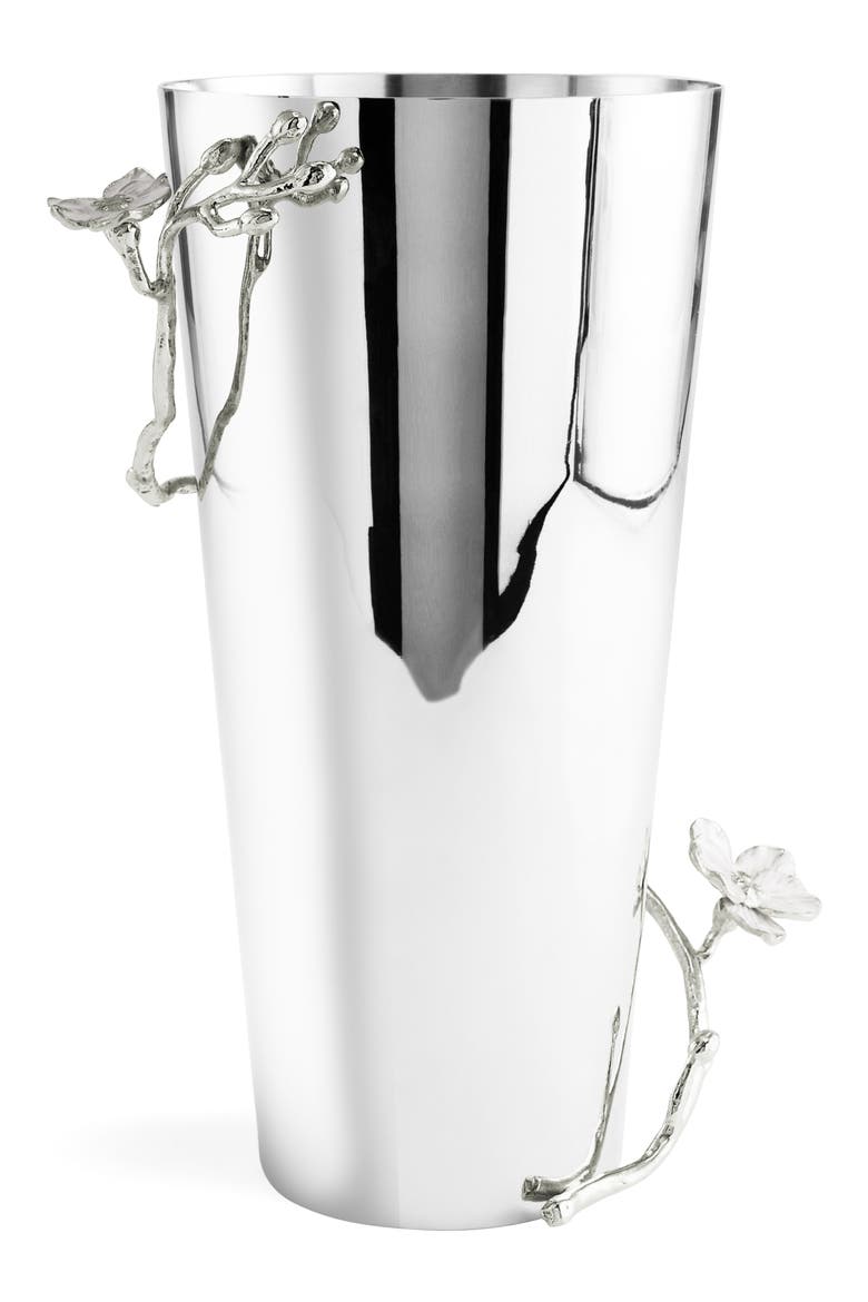 Orchid Large Vase, Alternate, color, SILVER MULTI