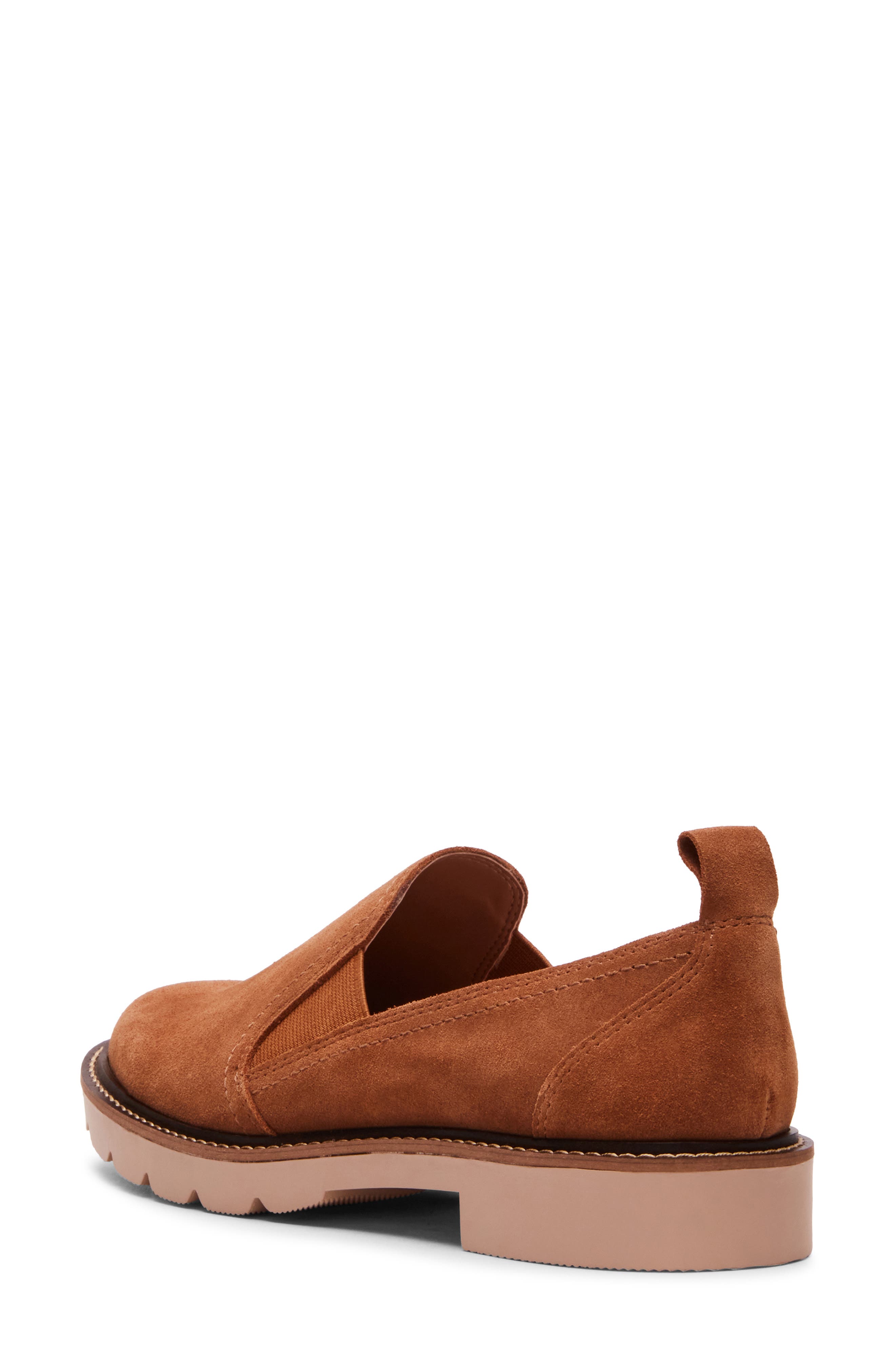 Phoebe Waterproof Slip-On, Alternate, color, TAN SUEDE