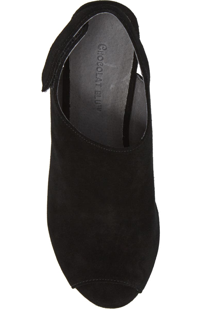 Chocolat Blu Yana Wedge Sandal, Alternate, color,